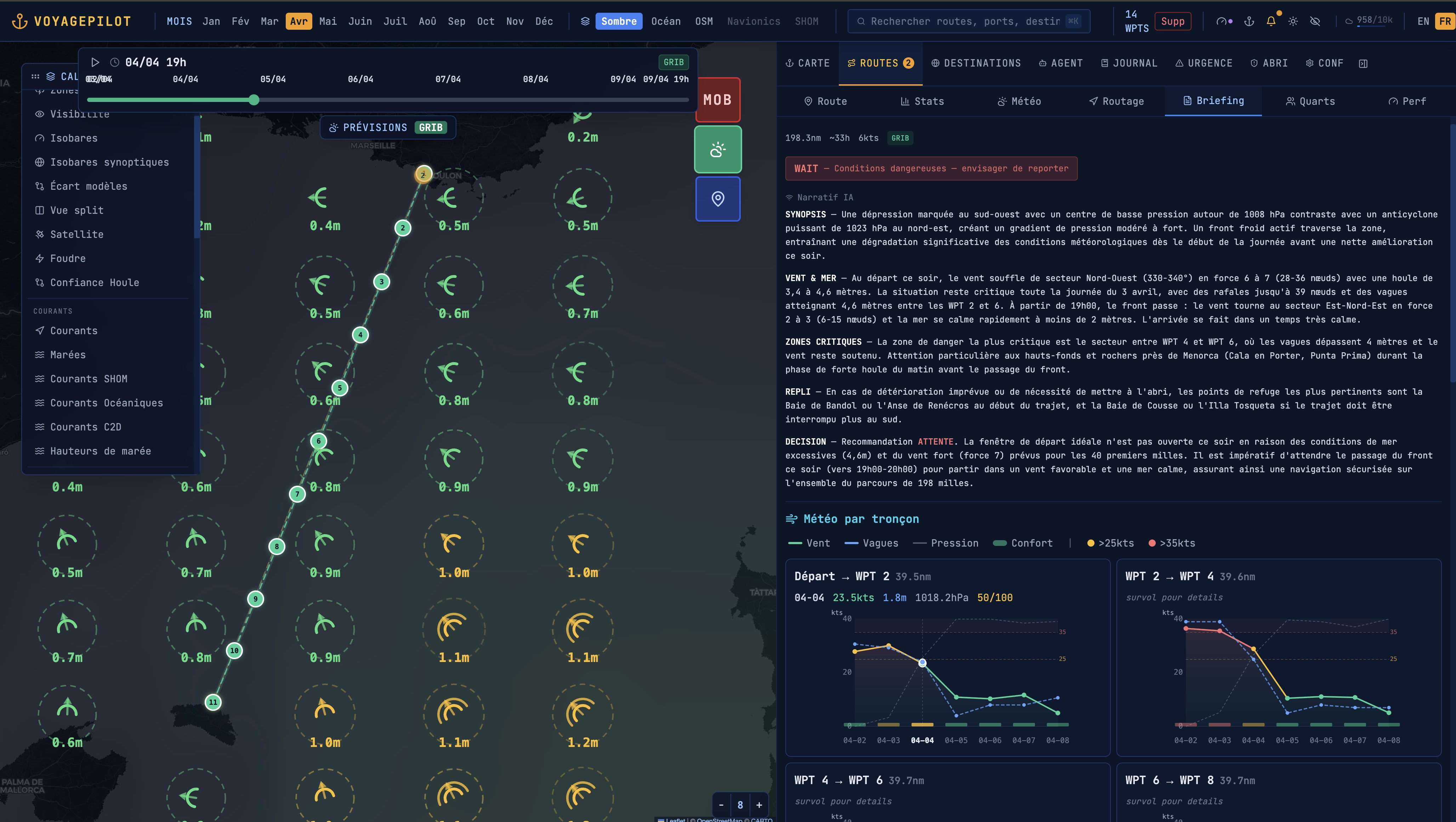Briefing météo intelligent